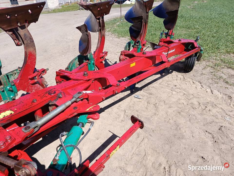 Pług 4 skibowy obrotowy kverneland eg 100 Vario Skrzydłowo