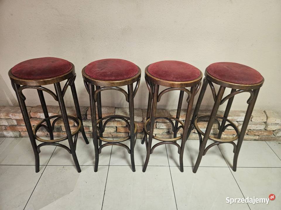 Hoker barowy THONET ORYGNALNIE GIĘTE DREWNO śląskie Pszczyna