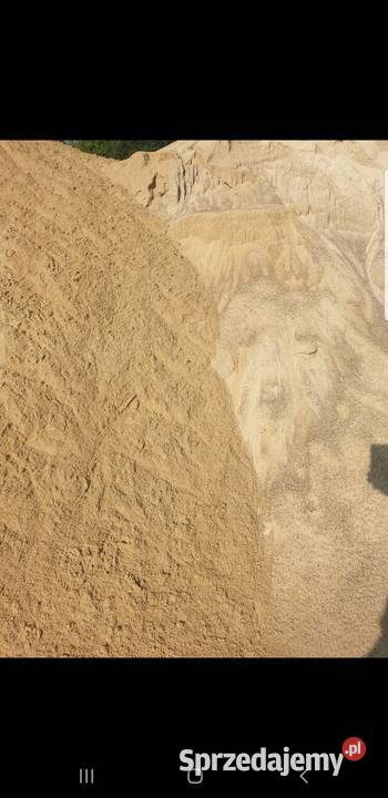 Piach kopalniany siany płukany granitowy ziemia łódzkie Łódź