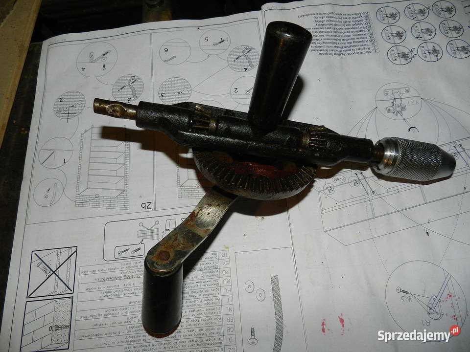 wiertarka ręczna
