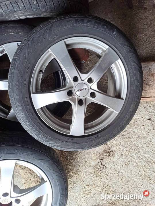 Alufelgi 5x120 17 z oponami BMWopelVW Samochodowe Szaflary