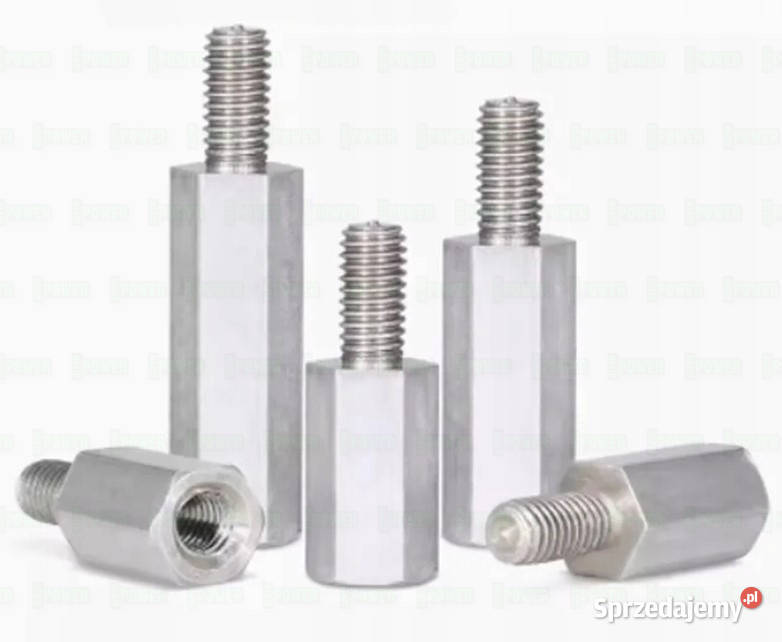 M4X12 ALUMINIOWA TULEJKA DYSTANSOWA GWINTOWANA mazowieckie sprzedam