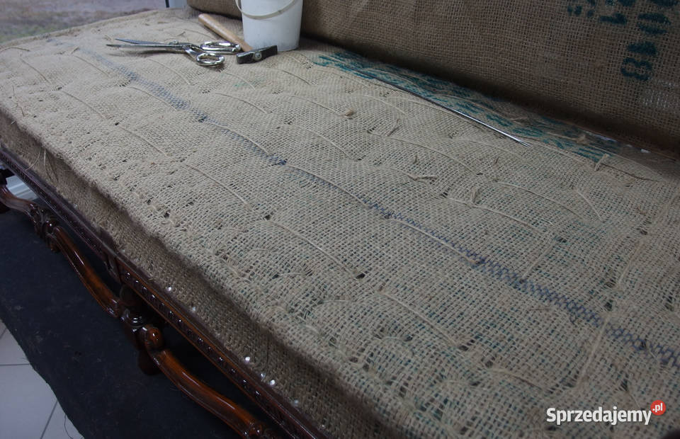 Neobarokowa sofa i dwa fotele Wągrowiec sprzedam