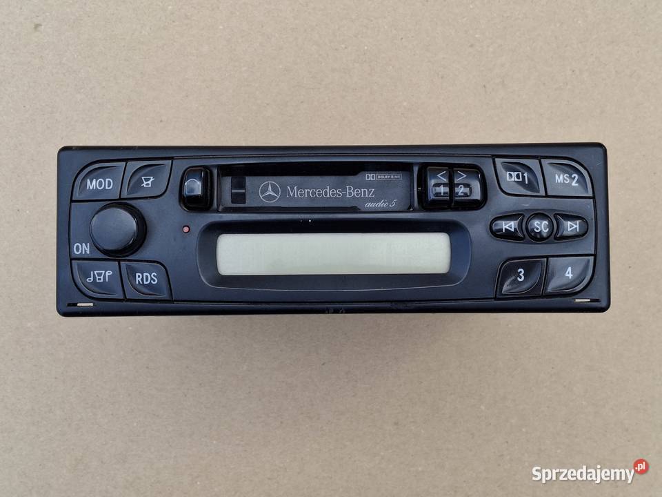 MERCEDES AKLASA W168 RADIO ORYGINALNE Z KODEM lubuskie sprzedam