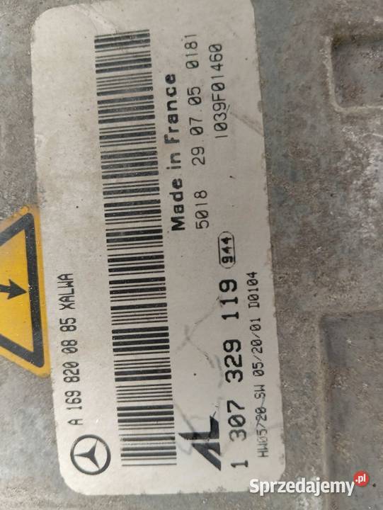 LAMPA PRZÓD PRAWA XENON EUROPA A1698204661