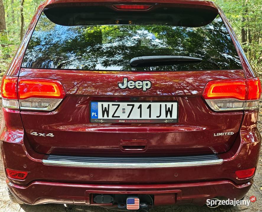 Jeep Grand Cherokee WK2 Limited Benzyna Gaz poduszka powietrzna Łomianki Dolne