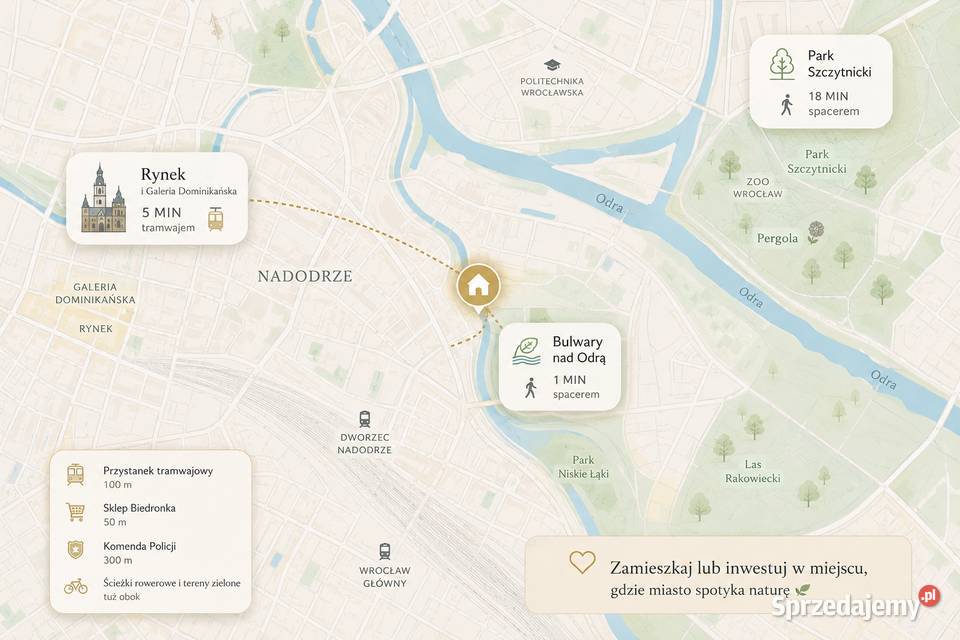 2pok 54met Niskich Łąk PARKING Wrocław