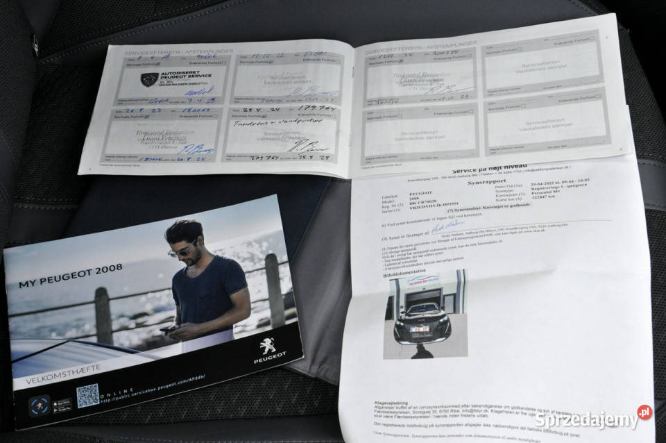 Peugeot 2008 15HDi 102 centralny zamek 2008 Węgrów