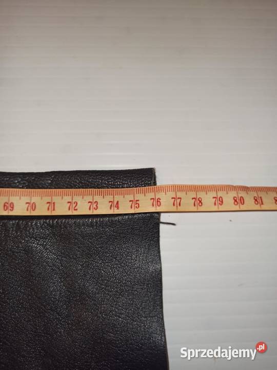 Damskie spodnie skórzane Złotów