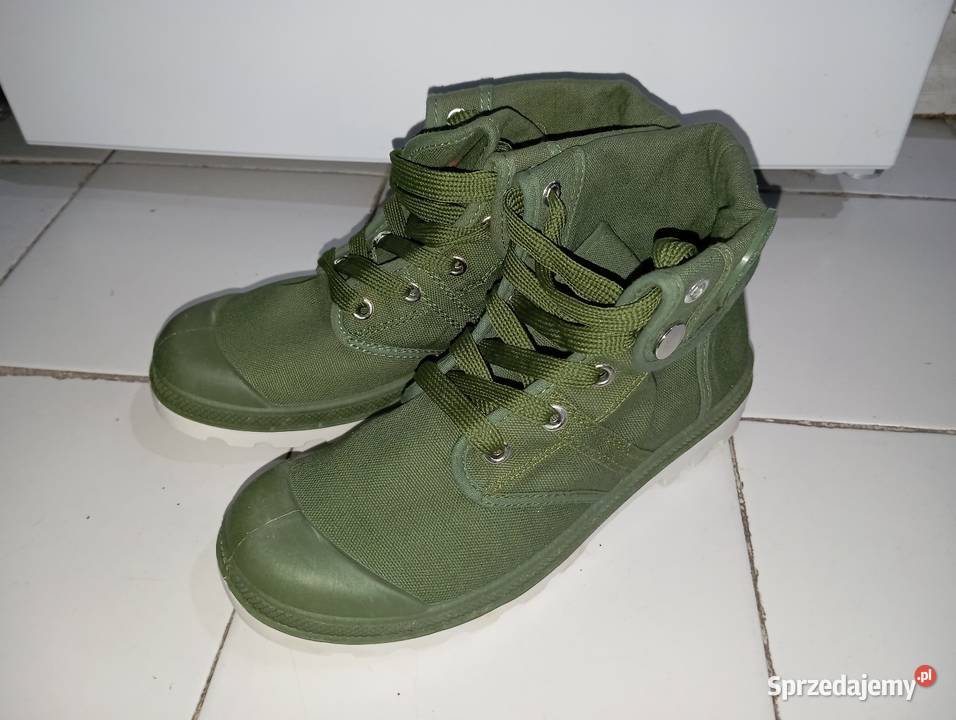 ZIELONE Buty TRAPERY 37 Nowe tkanina Warszawa