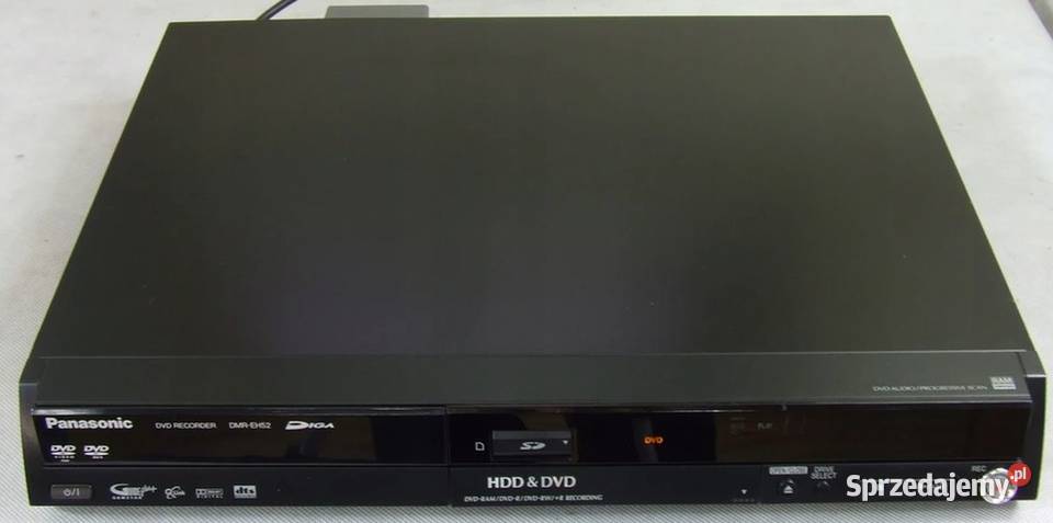 Nagrywarka DVD z dyskiem HDD Panasonic DMREH52 DVD i Blu-ray mazowieckie Warszawa