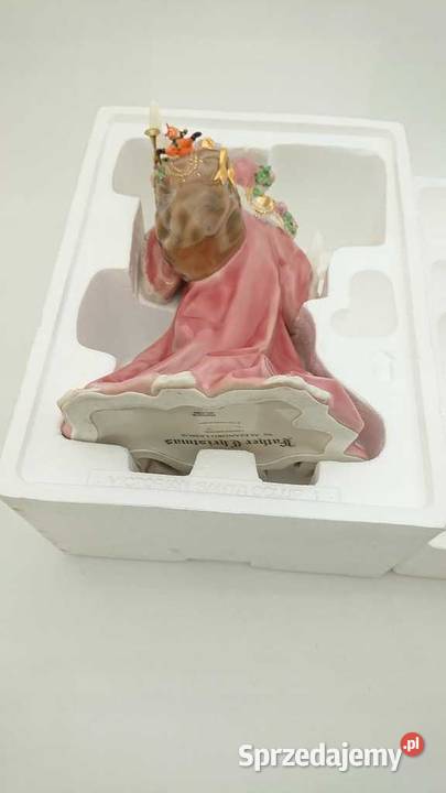 Porcelanowy święty Mikołaj mazowieckie Myszyniec