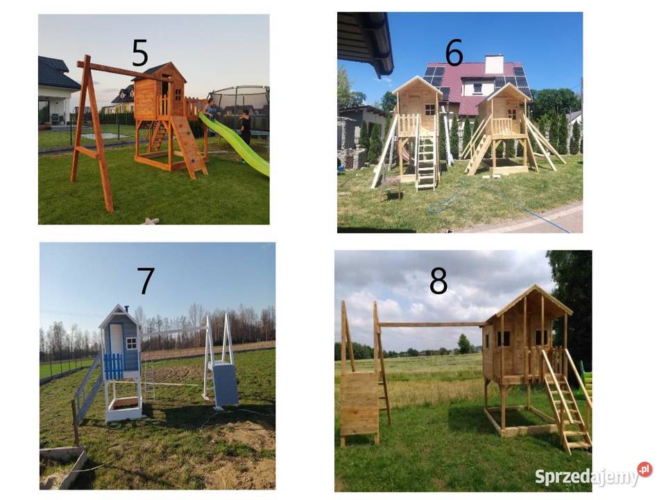 Domek drewniany dzieci Straszęcin