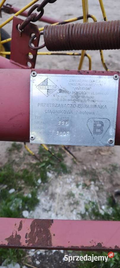 Wicher grabarka Zgrabiarki i przetrząsacze Kolno