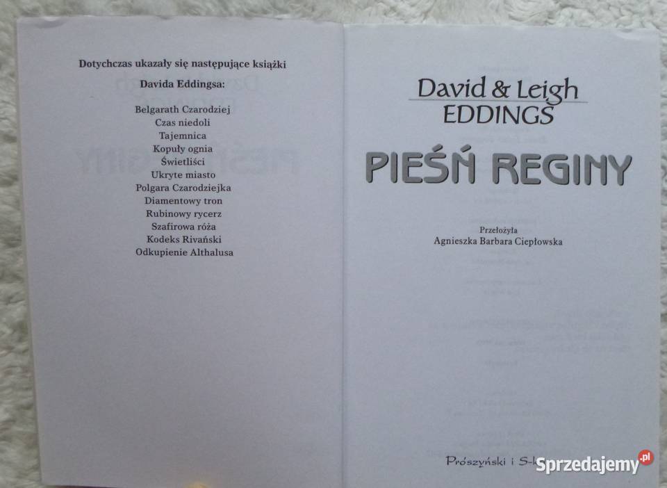 Pieśń Reginy David i Leigh Eddings