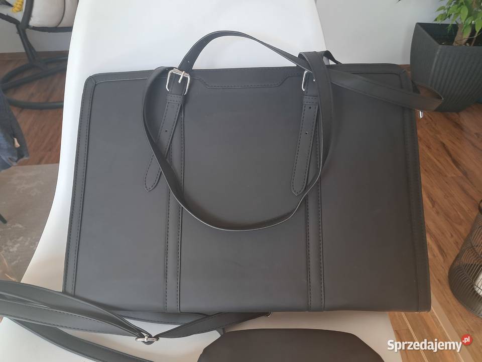 Nowa czarna torba na ramię saszetka wym 42x30x15 Sandomierz