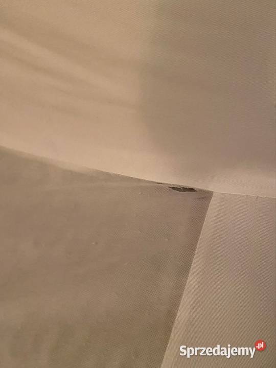 Sofa Ekrorp Ikea biała 3osobowa nierozkładana Skawina