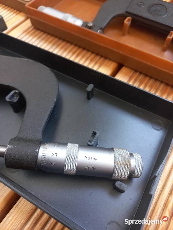 Mikrometr z czasow prl Warszawa