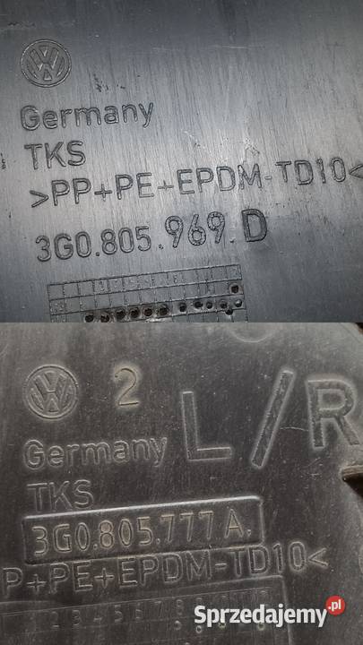 VOLKSWAGEN PASSAT B8 15 NADKOLE LEWY PRZÓD Pleszew sprzedam