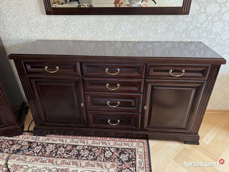 Komplet mebli stylowych drewnianych Nowy Dwór Mazowiecki