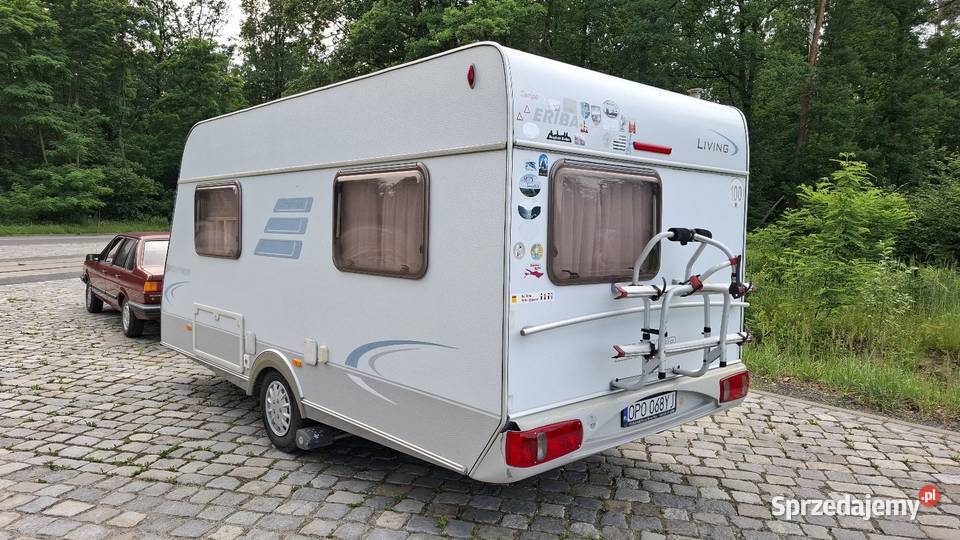 Kempingowa Hymer Eriba Living dmc 1500 Polska Nowa Wieś