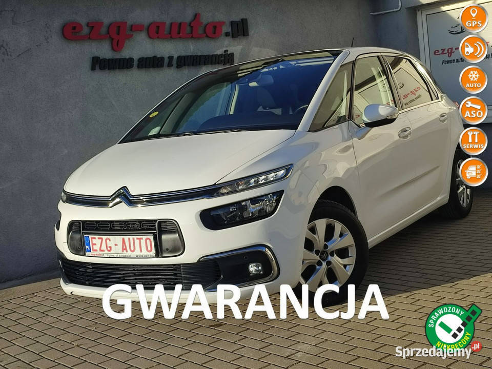 Citroen C4 SpaceTourer I rej19r bezwypadkowy czujnik parkowania łódzkie Zgierz sprzedam