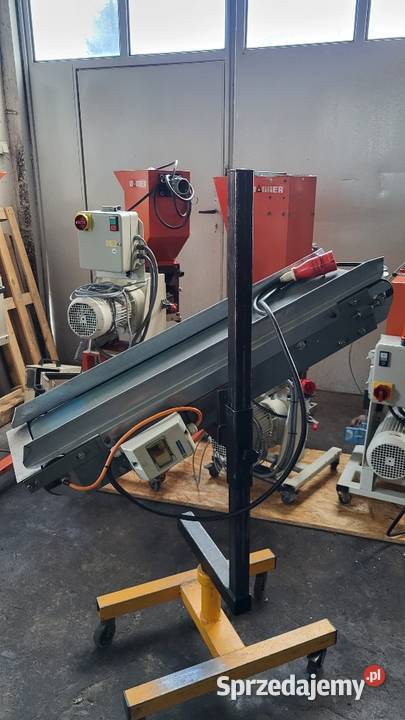 Taśmociąg prosty przenośnik taśmowy płaski 100 x Białogard