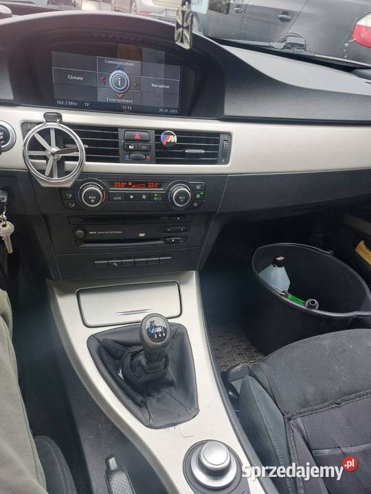 BMW e90 3 sedan 330d DIESEL 2007 231 mpakiet radio łódzkie Łódź