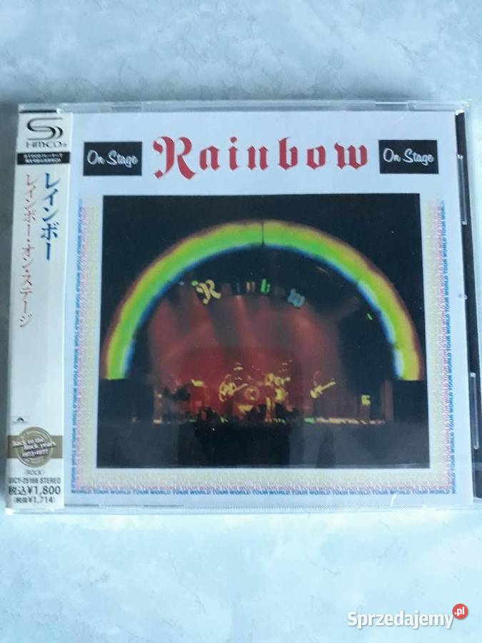 Niezapomniane koncerty RAINBOW Live One Stage 1 płyta podkarpackie