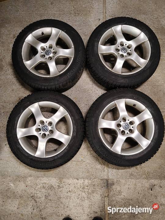 Komplet kół zimowy 20555 r16 Uniroyal Opony i felgi Zgorzelec