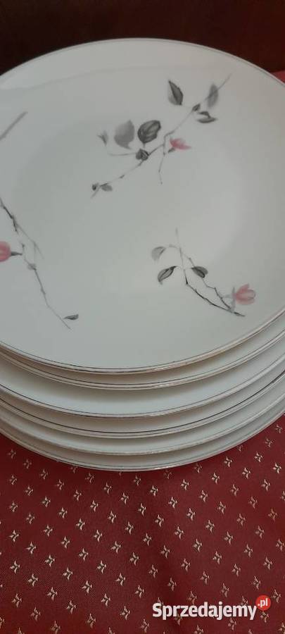 Talerze obiadowe płaskie porcelanowe Rosenthal Pleszew sprzedam