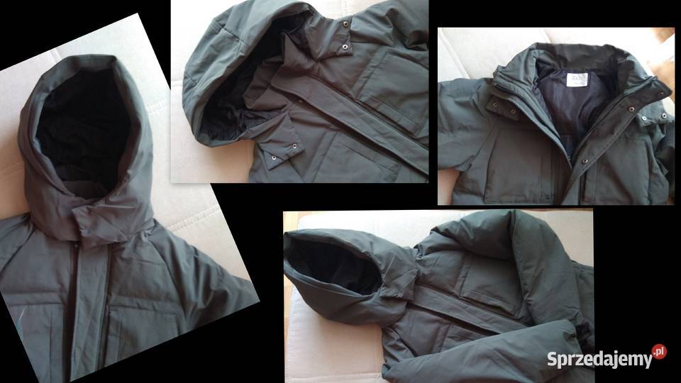 Opis Płaszcz oieplany ZARA w kolorze ZIELONYM Katowice