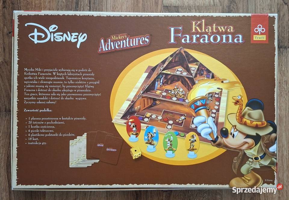 Klątwa faraona Mickeys Adventures przestrzenna Zielona Góra