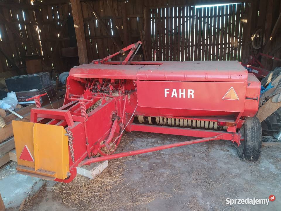Sprzedam prasa kostkujące Fahr