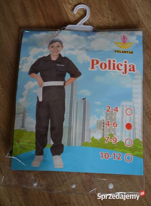 Kostium policjanta 46 lat kujawsko-pomorskie Toruń