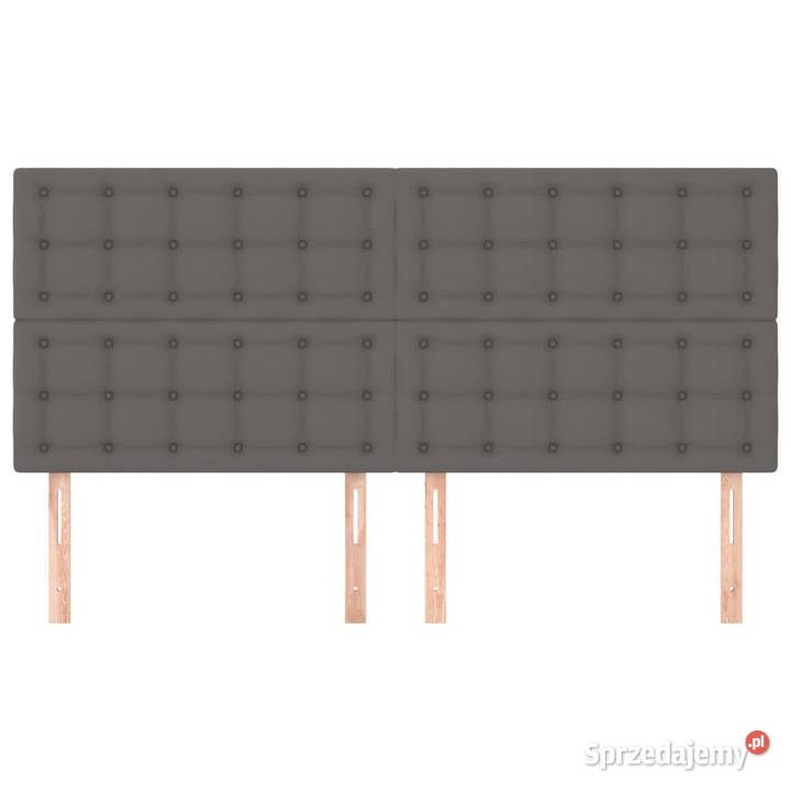 Zagłówki do łóżka 4 szary 90x5x7888 sztuczna Warszawa sprzedam