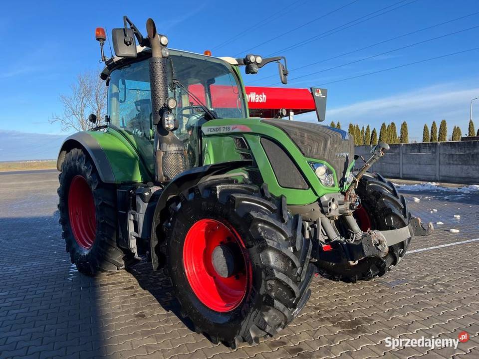 Fendt 718 Vario SCR TMS Profi Wspomaganie kierownicy Fendt Biała