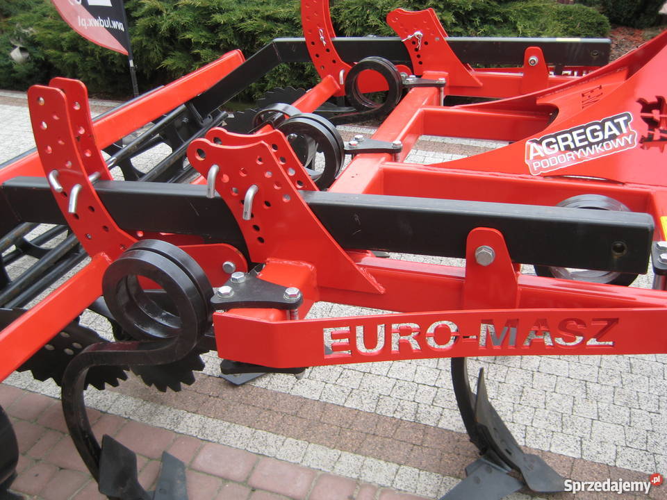 Gruber agregat podorywkowy ścierniskowy EuroMasz Agregaty łódzkie Tuszyn