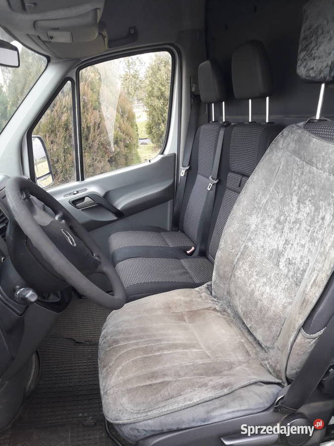 Mercedes sprinter 209 wysoki furgon z paką o diesel
