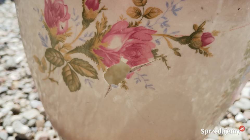 Duży wazon Chodzież uszkodzony wielkopolskie Poznań