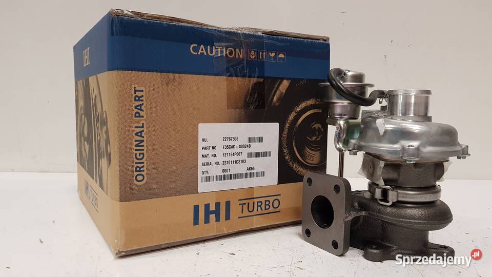 Nowa turbosprężarka firmy IHI AK55 1J80217010 Siedlce