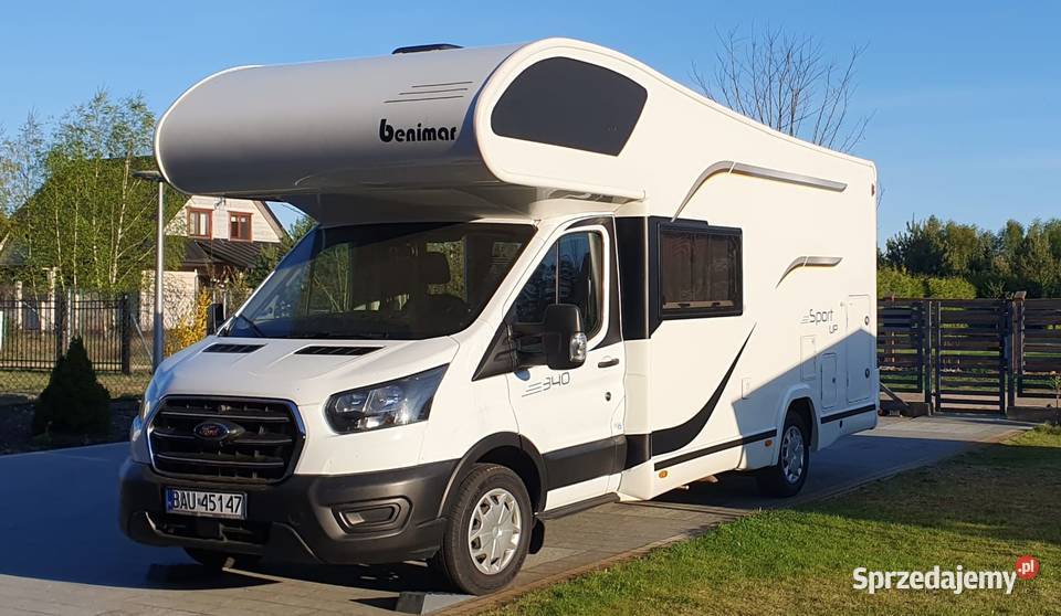 Kamper Benimar Sport 340 UP Alkowa Ford Transit Mołowiste