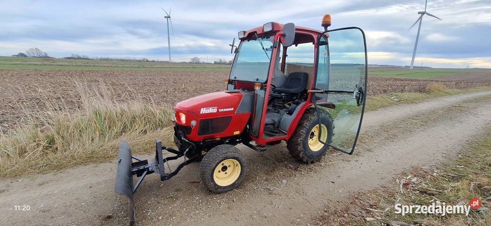 Traktorek ciągnik Yanmar hako 2100da Iseki Kabina Gorzkowice