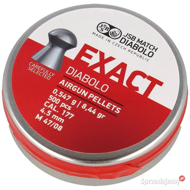 Śrut JSB Diabolo Exact 451mm 500 546236500 Warszawa