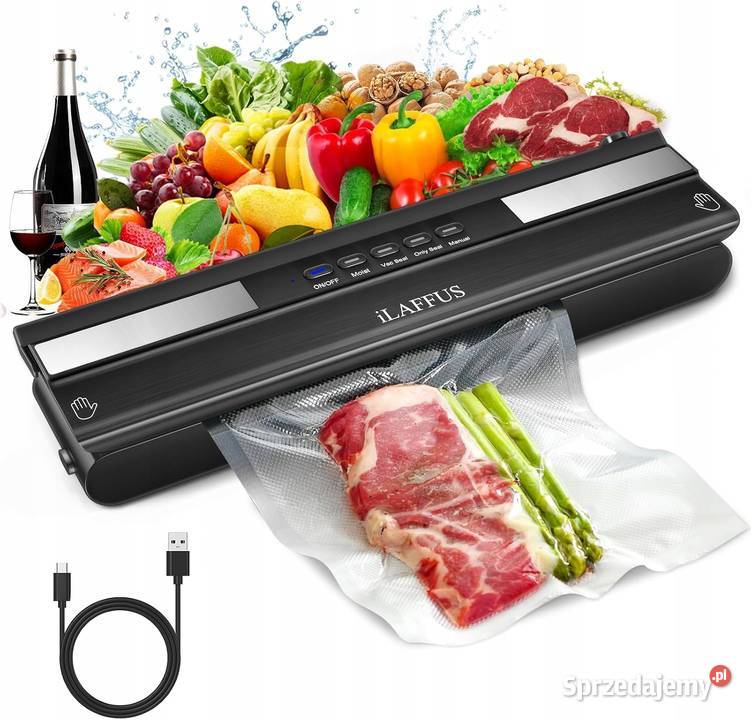 Bezprzewodowa Zgrzewarka Próżniowa 110W Myszyniec sprzedam