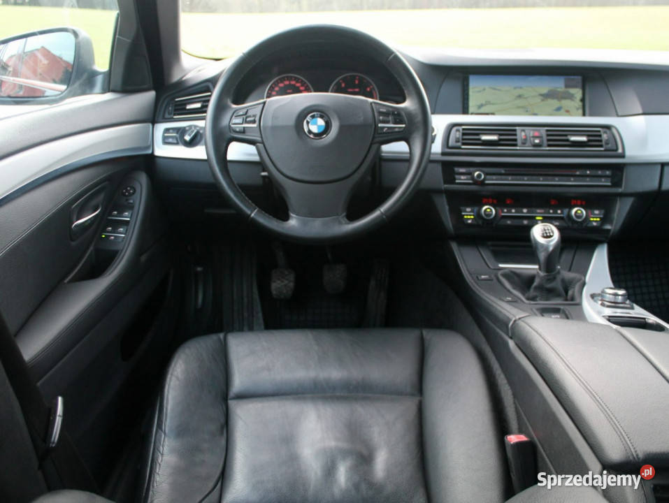BMW 520 F10 F11 20 D 184 BiXenon SKÓRA Duża NAVI pomorskie Zielenin