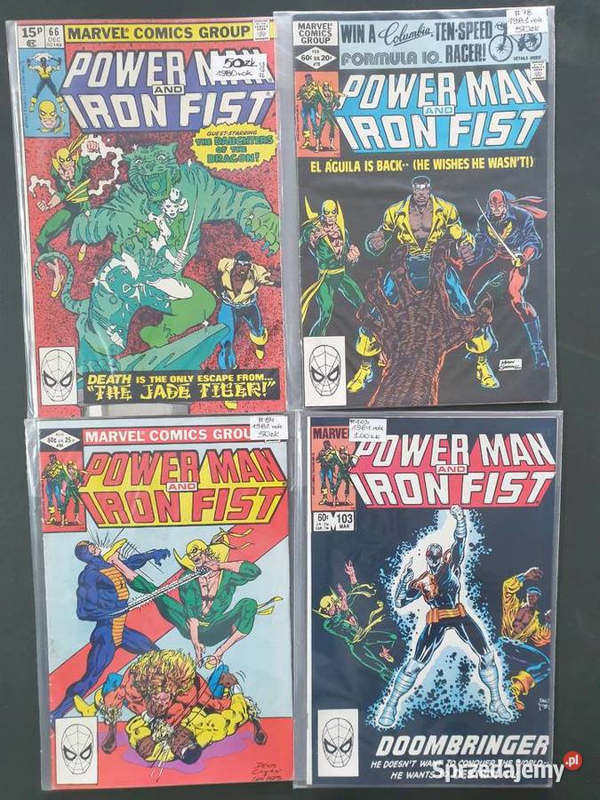 Power Man Iron Fist 4 komiksy Marvel USA Książki i Podręczniki Gdynia sprzedam