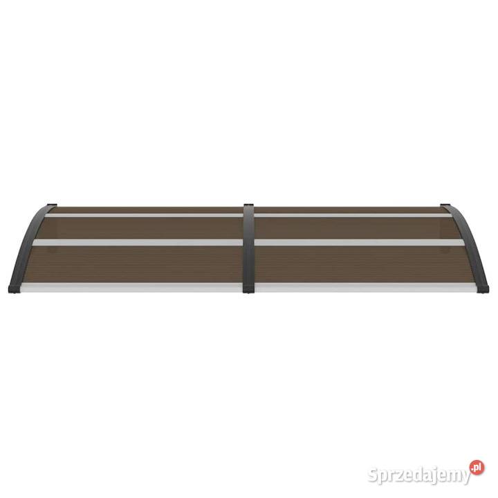 vidaXL Daszek drzwi czarny 200 x 100 PCSKU45635 Pozostałe Warszawa
