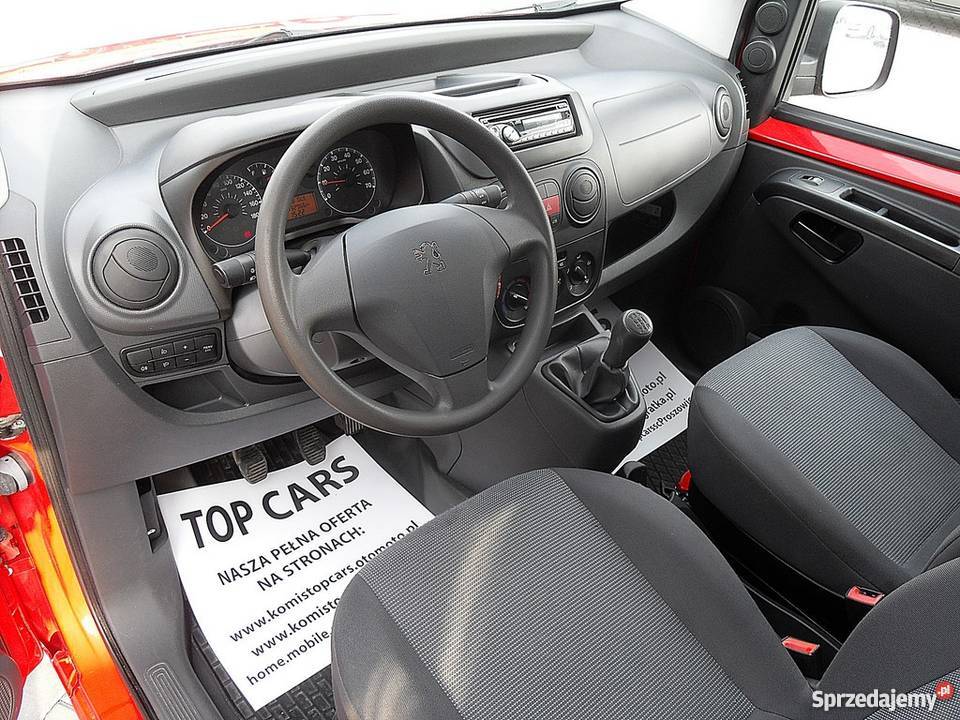 Peugeot BIPPER 14 BENZYNA 75 Zarejestrowany VAT 75KM