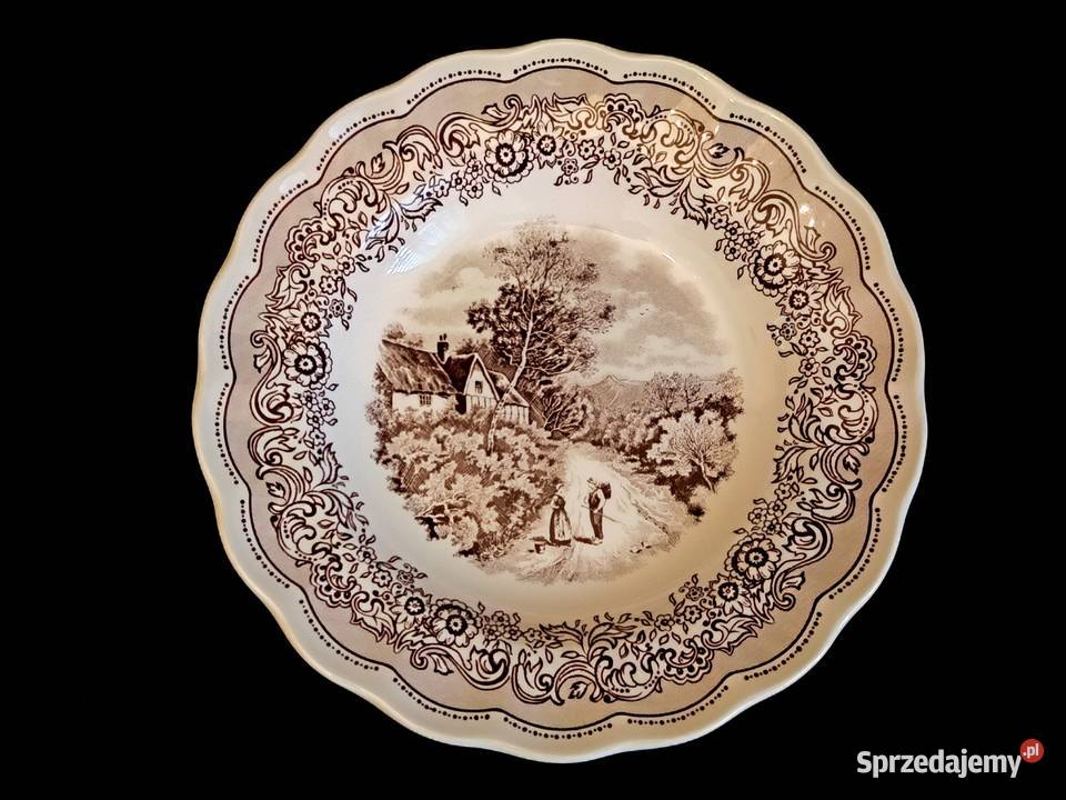 Talerz głęboki włoski Swiss Landscape Chełm